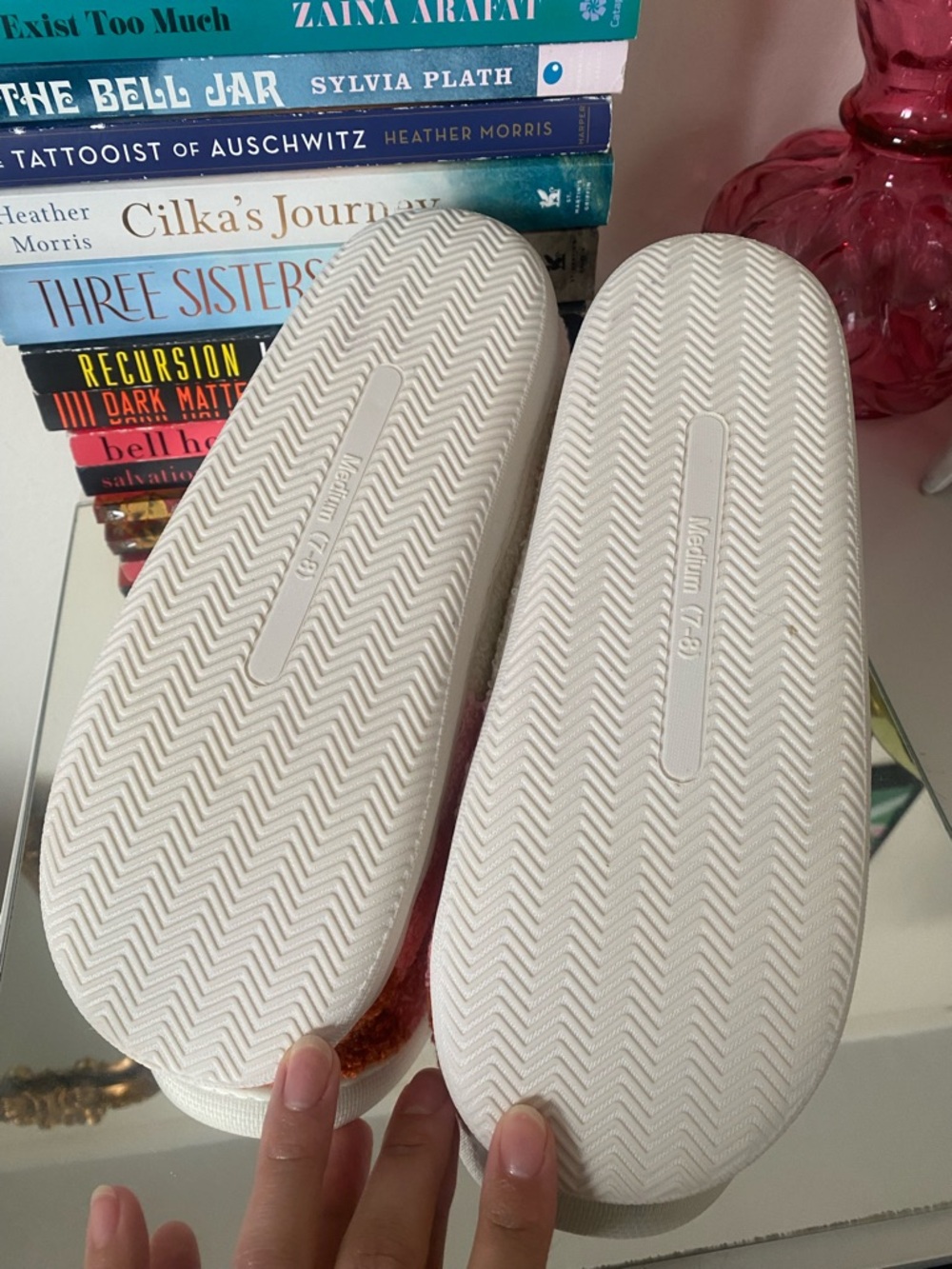 Mudd Sherpa Slippers - Picture 3 of 4